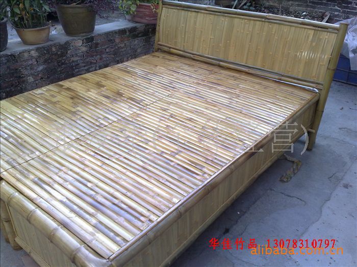 【厂家供应竹制品、竹家具、竹床、竹双人床、休闲床】价格,厂家,图片,床类,张友华-